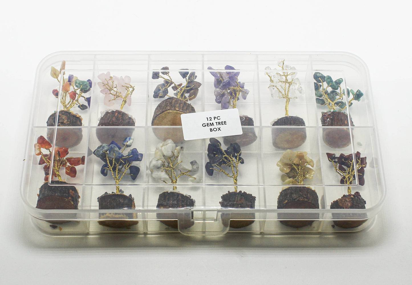 Gemstone Tree (Mini)(Gold Wire)