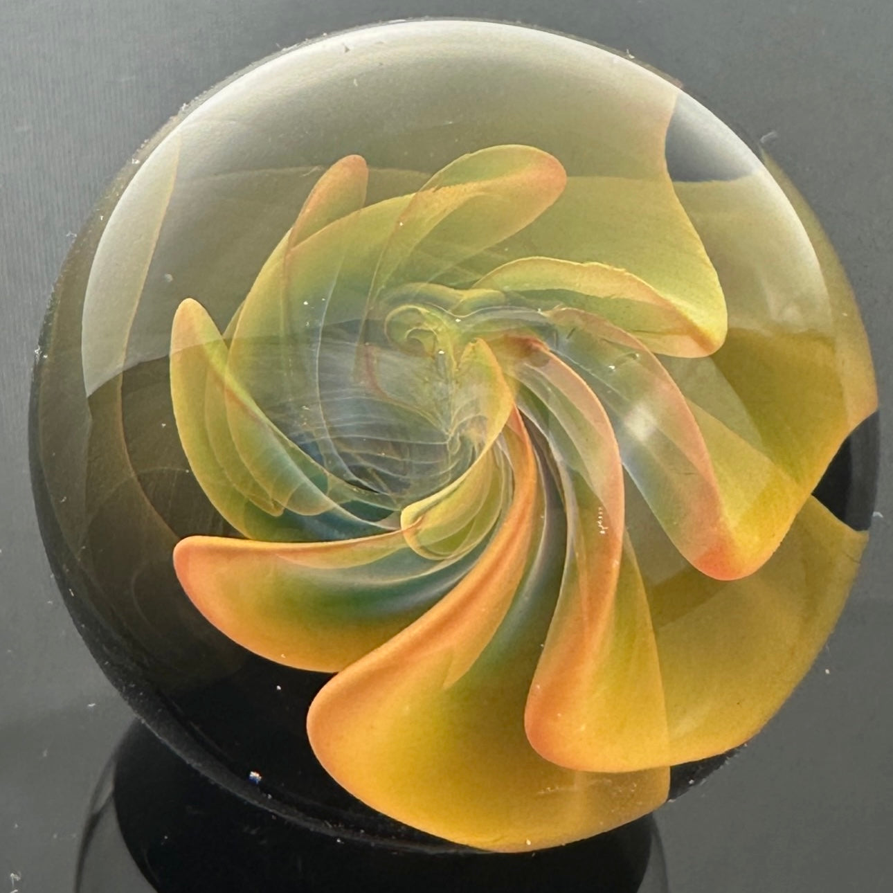 Handmade Blown American Glass Spheres (Contains 24k gold and 0.999 pure silver)