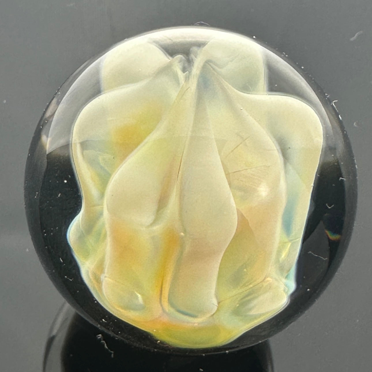Handmade Blown American Glass Spheres (Contains 24k gold and 0.999 pure silver)