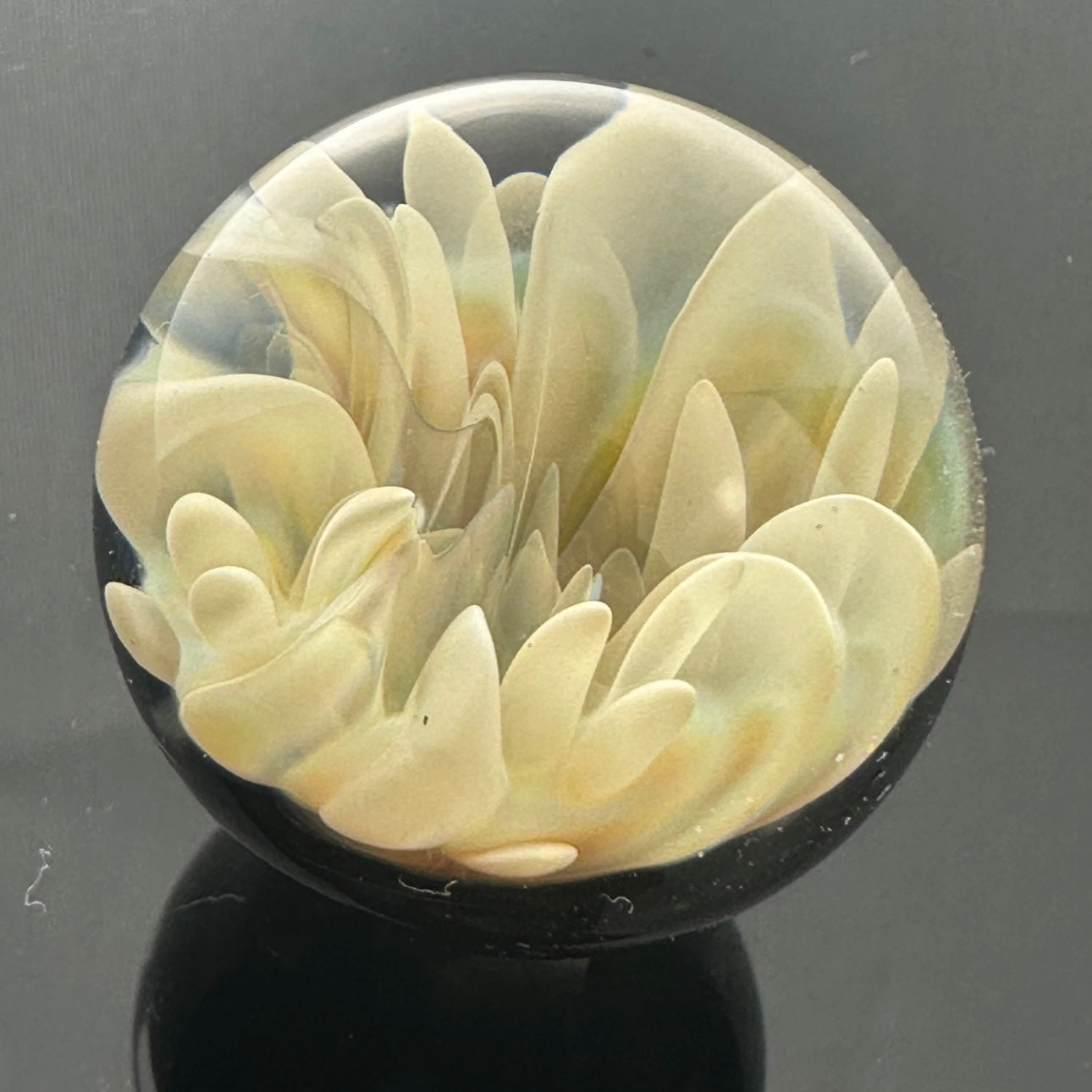 Handmade Blown American Glass Spheres (Contains 24k gold and 0.999 pure silver)