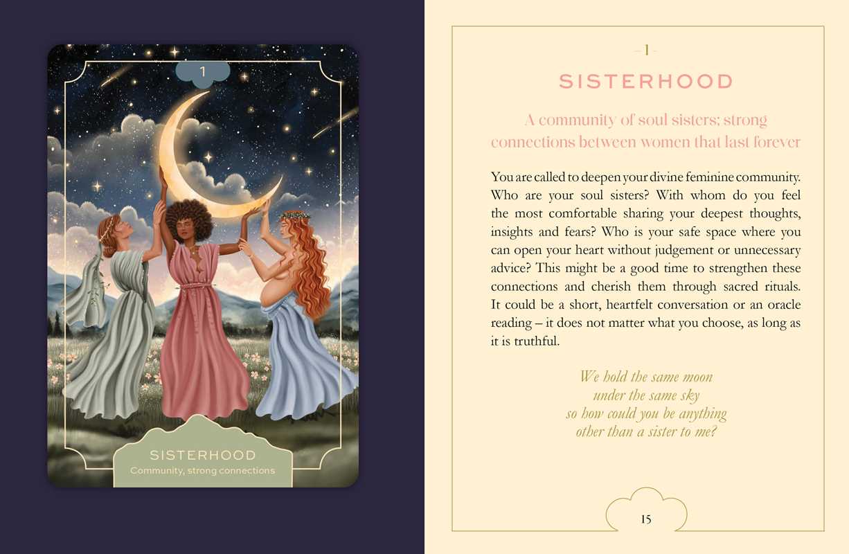 Feminine Wisdom Oracle by Lea Androic: Flashcards
