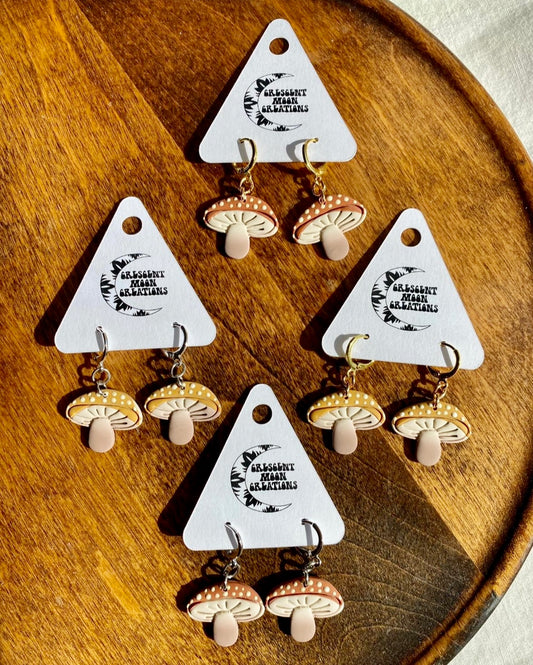 Little Mushroom Earrings