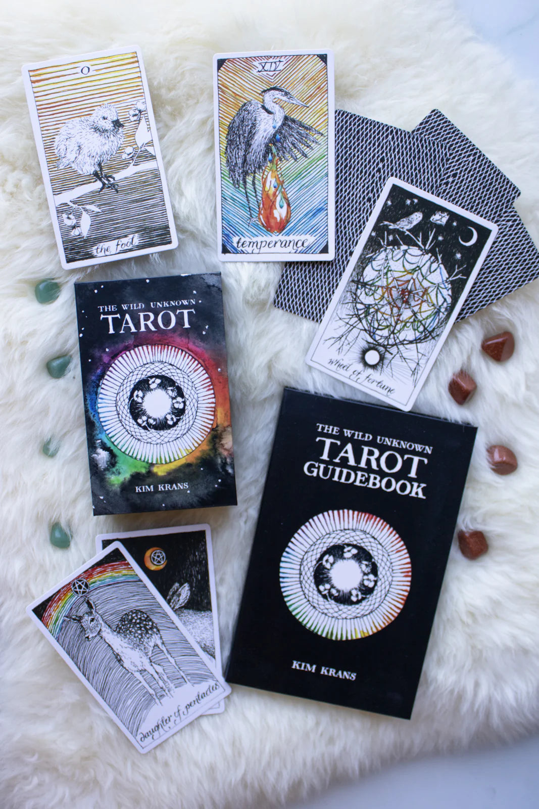 The Wild Unknown Tarot Deck and Guidebook (Official Keepsake Box Set)