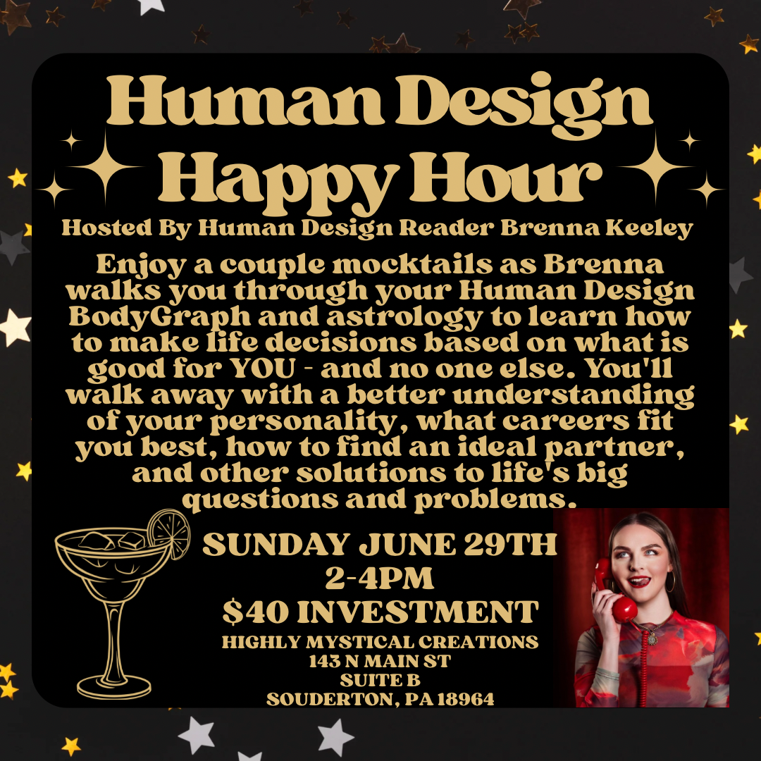 Human Design Happy Hour With Brenna Keeley
