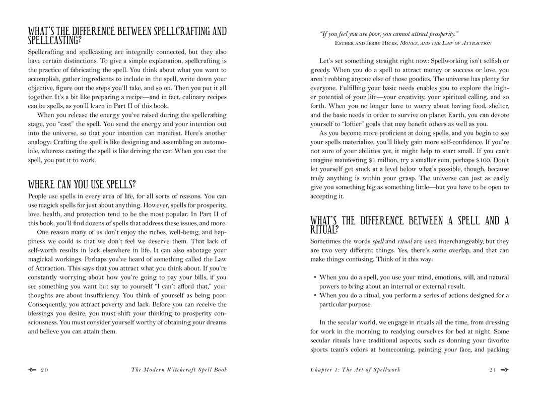Modern Witchcraft Spell Book