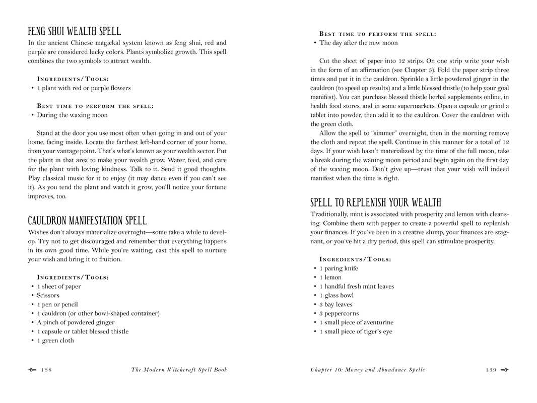 Modern Witchcraft Spell Book