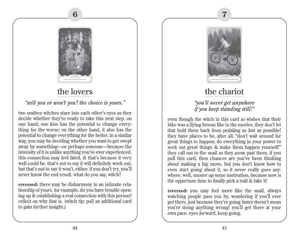 Cozy Witch Tarot Deck and Guidebook