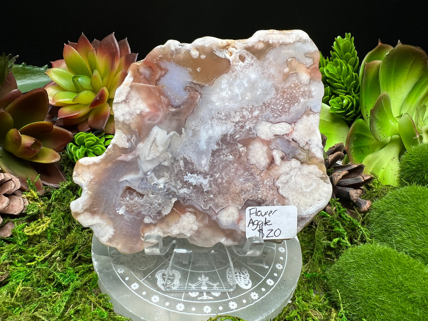 Flower Agate Slab