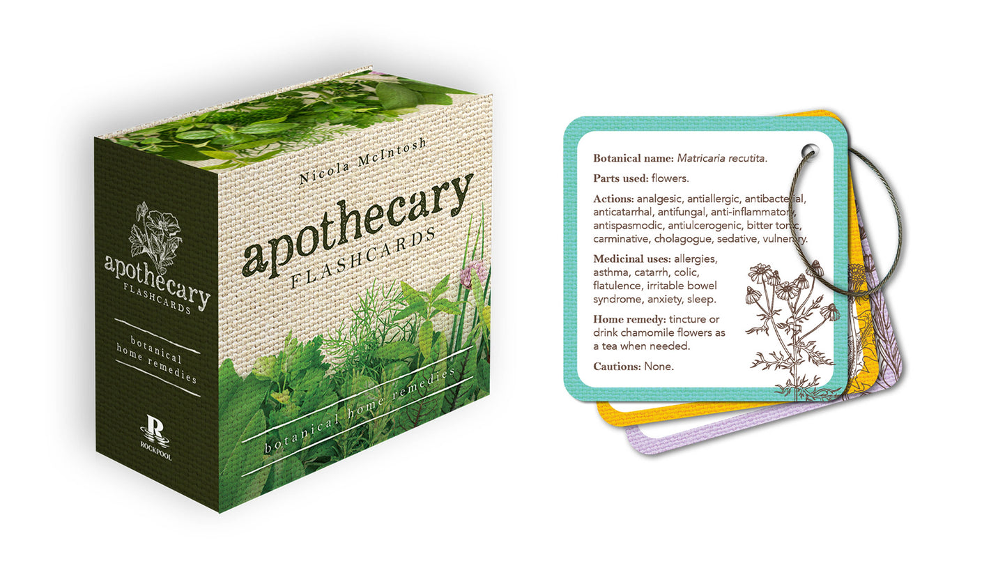 Apothecary Flashcards: A Pocket Reference for Herbs