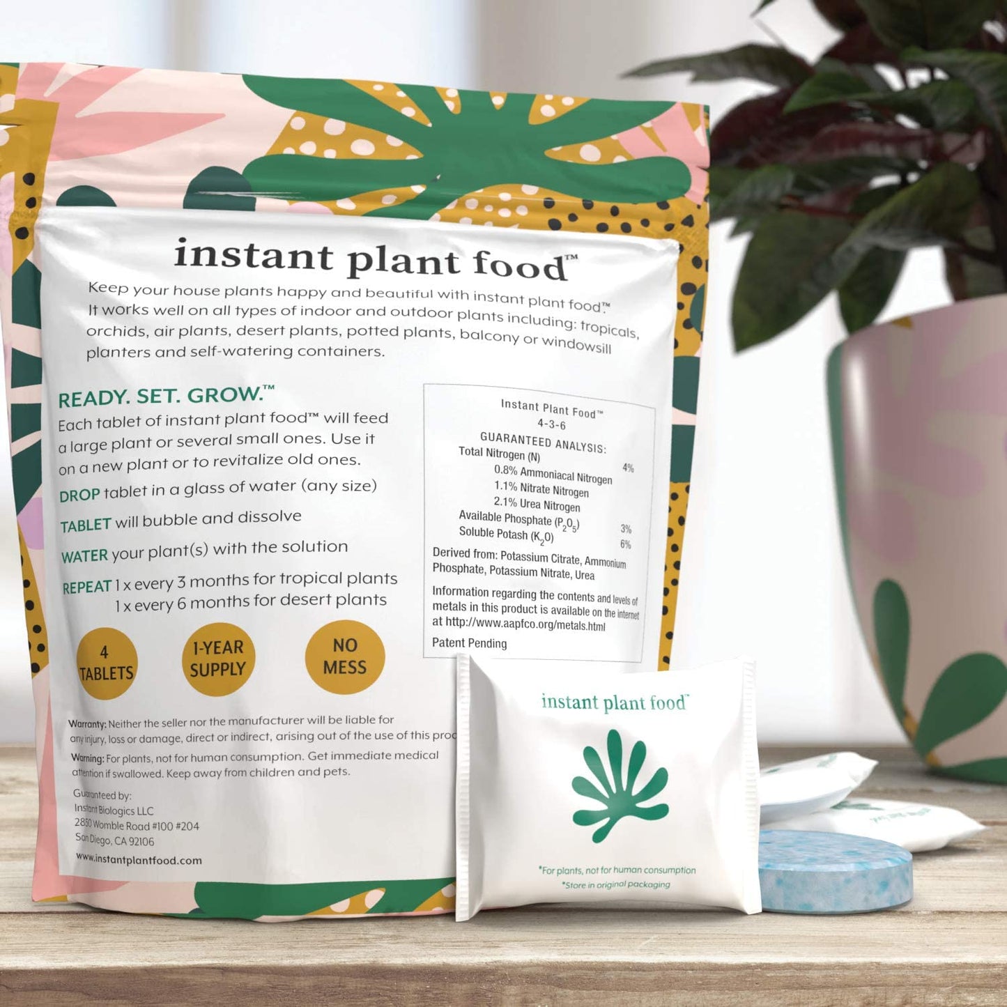 Instant Plant Food