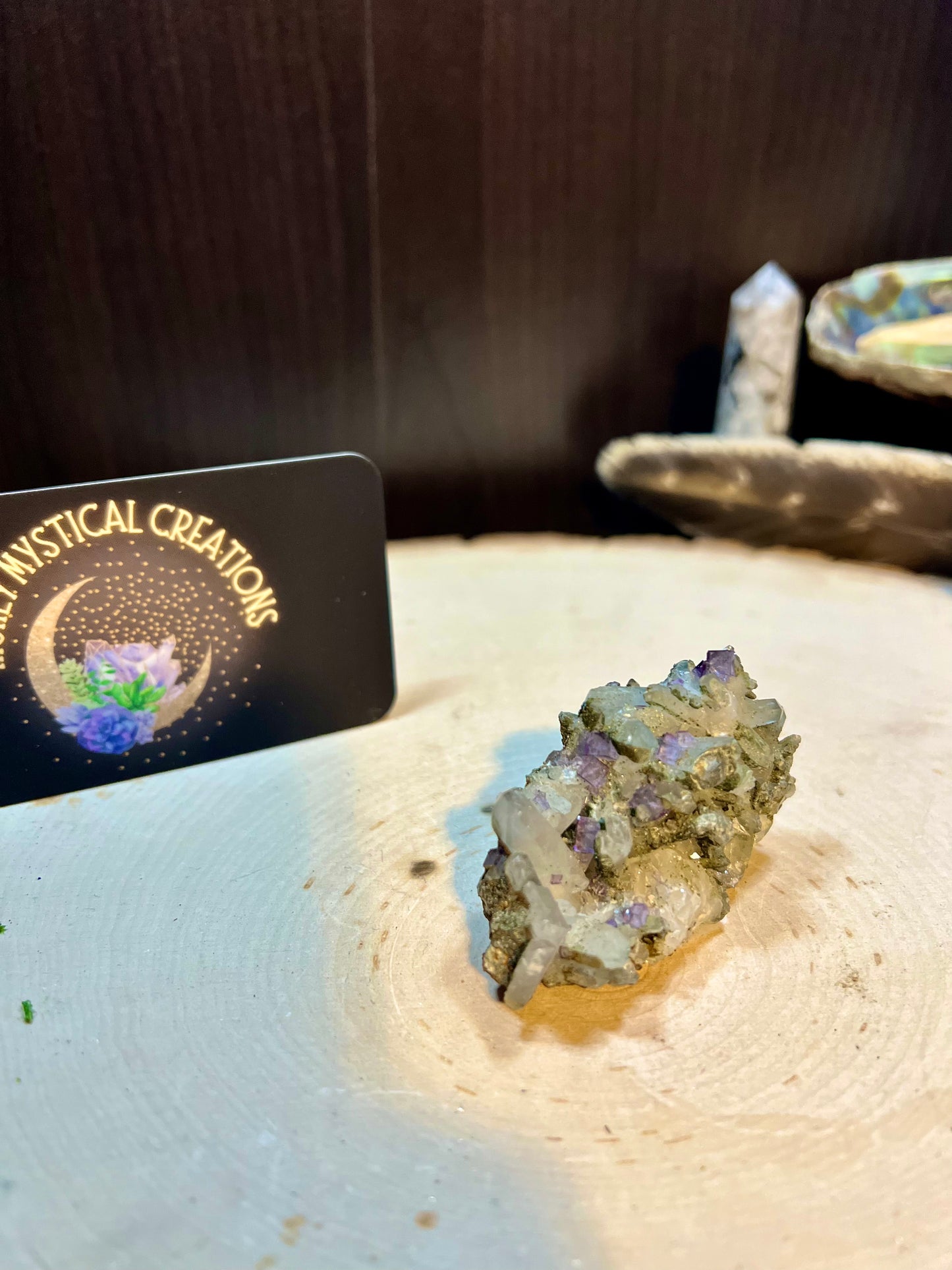 Fluorite & Quartz Specimen