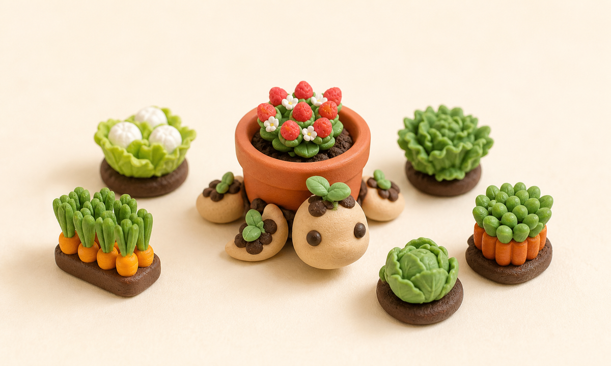 Garden Turtle: Strawberries