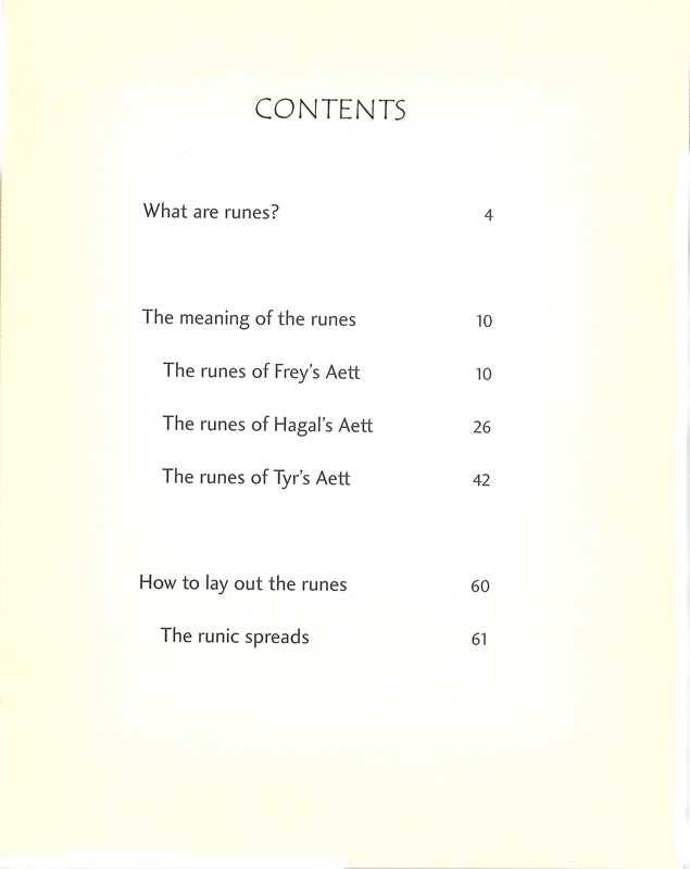 Nordic Book of Runes
