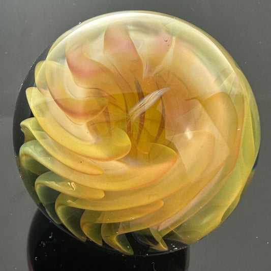 Handmade Blown American Glass Spheres (Contains 24k gold and 0.999 pure silver)