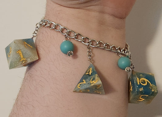 Resin Dice Bracelets