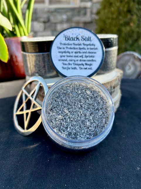 Black Witches Salt-Protection 5oz