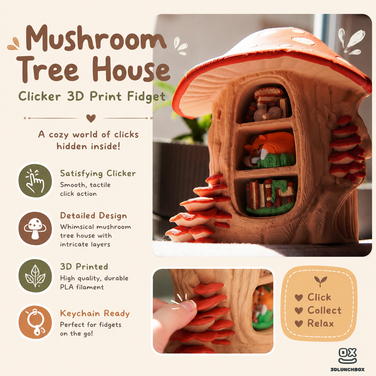 Mushroom Tree House