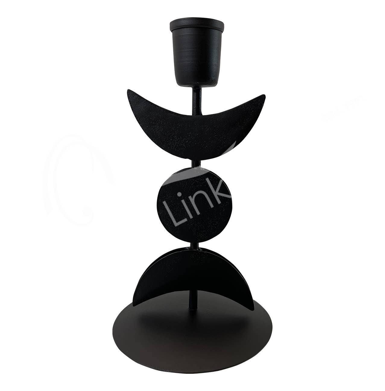 MINI CANDLE HOLDER - IRON TRIPLE MOON