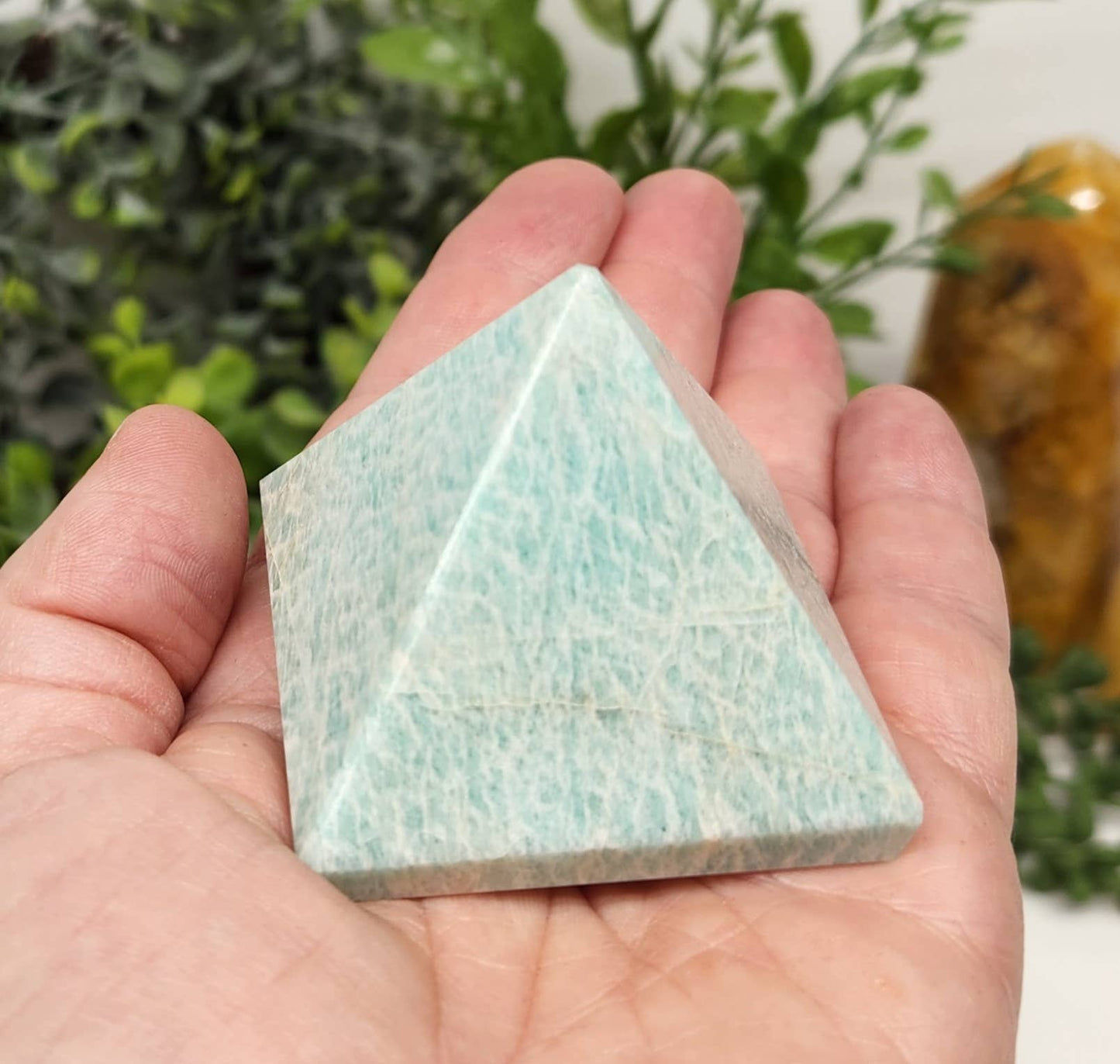 Amazonite Pyramid