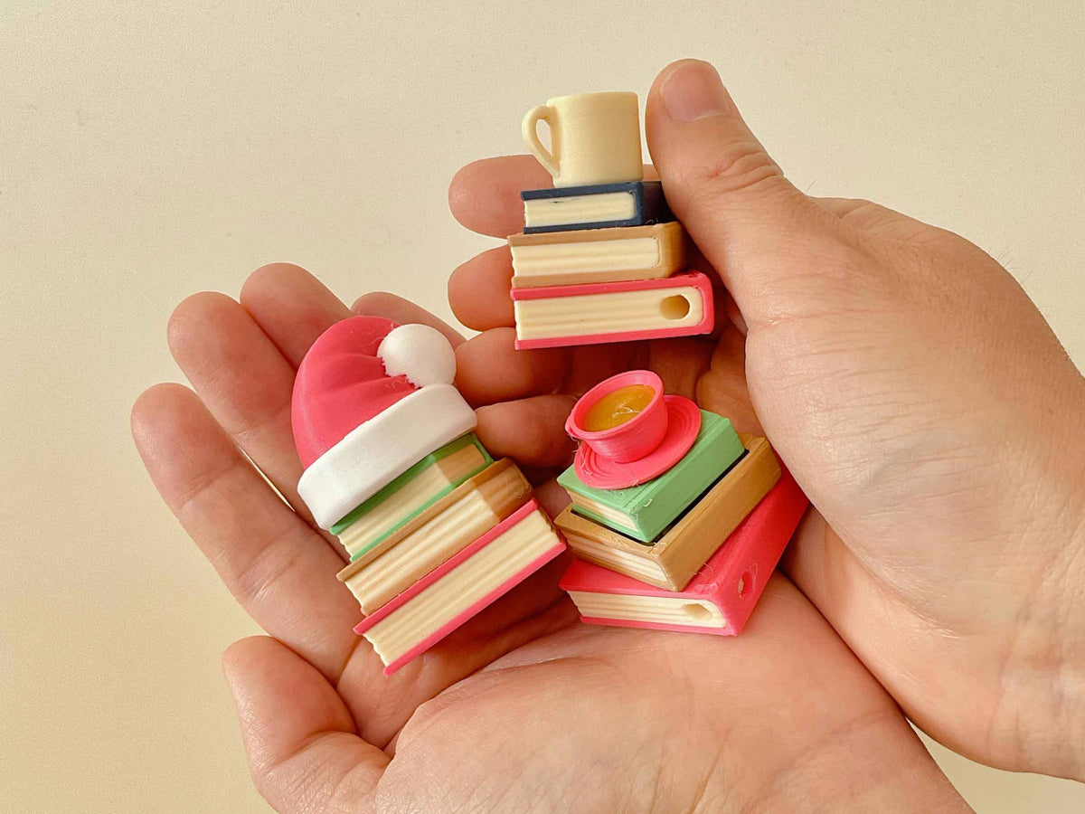 3-shelf Book Nook / Keychain