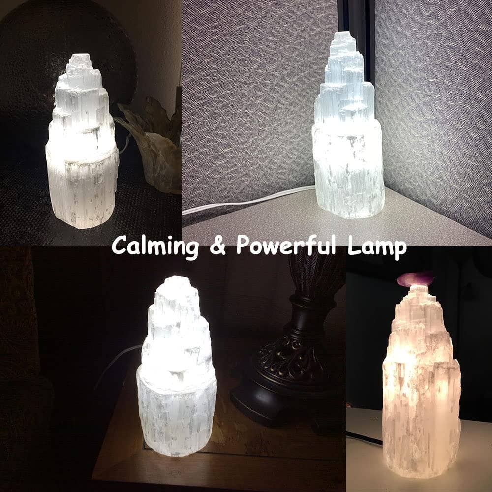 Selenite Lamp