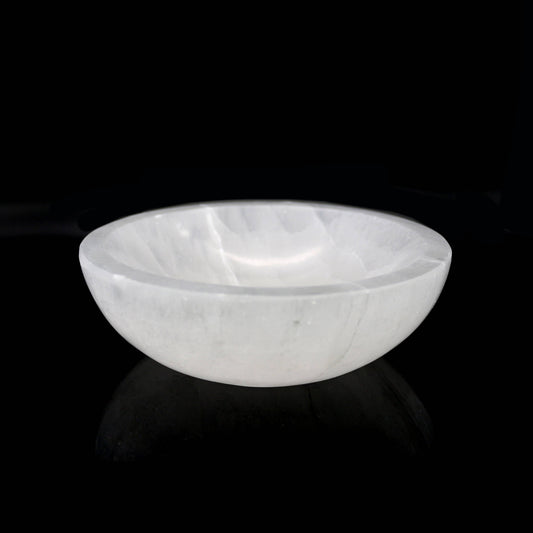 Selenite Smudge Bowl - Round (6 in.)
