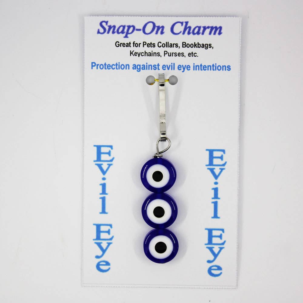 Evil Eye Snap-On Charm