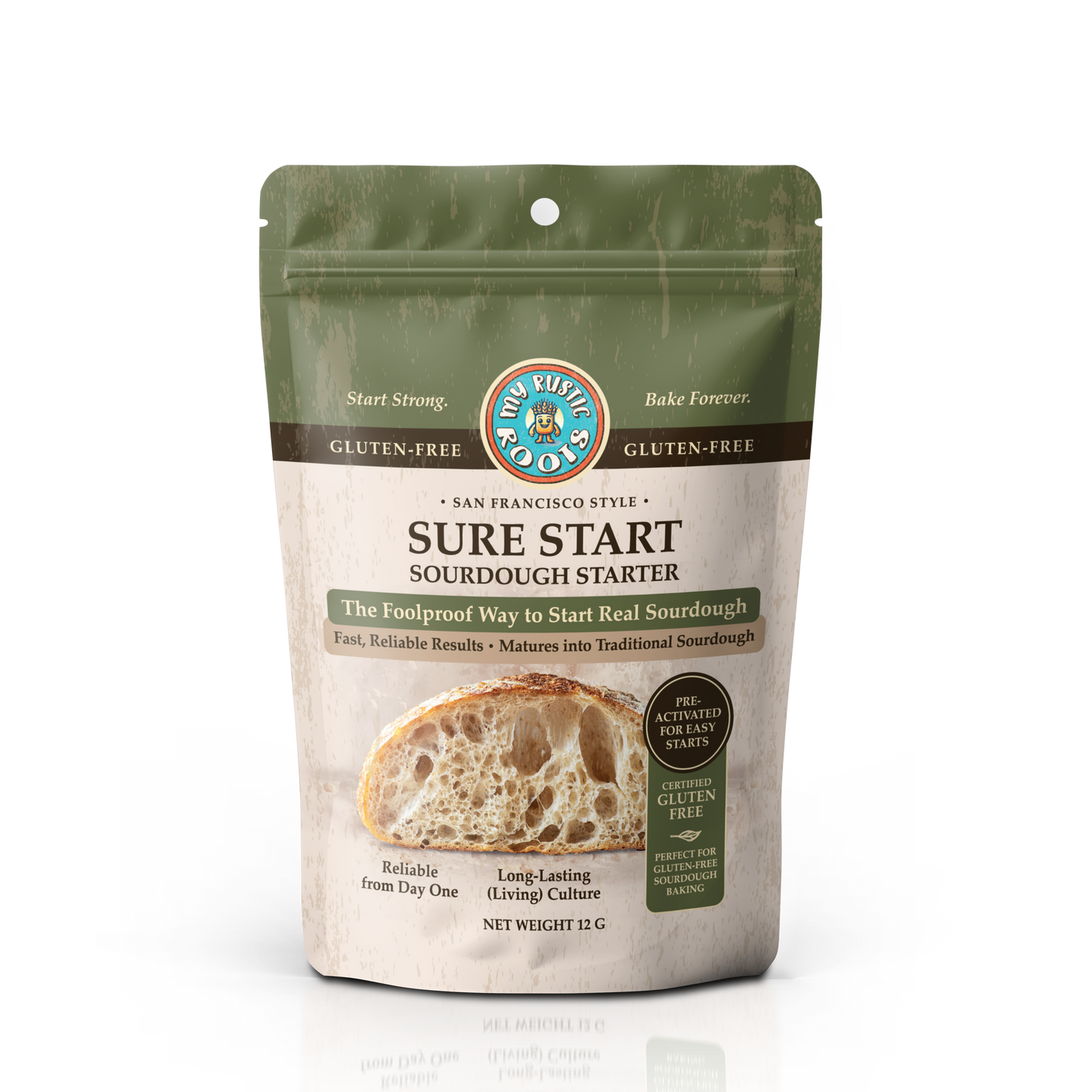 Sure Start Fail-Proof Sourdough Starter Culture Gluten Free