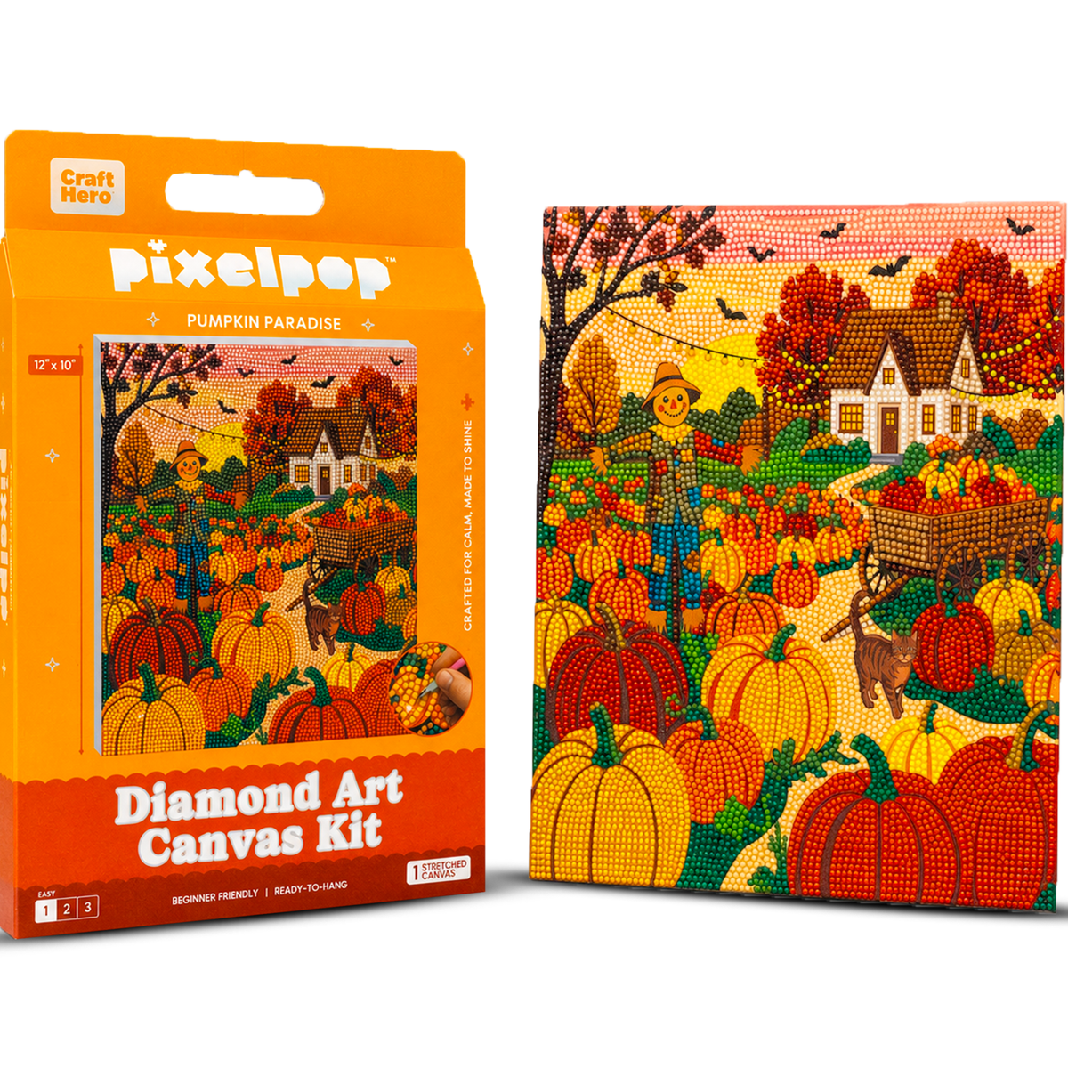 Fall Diamond Art - Pumpkin Patch
