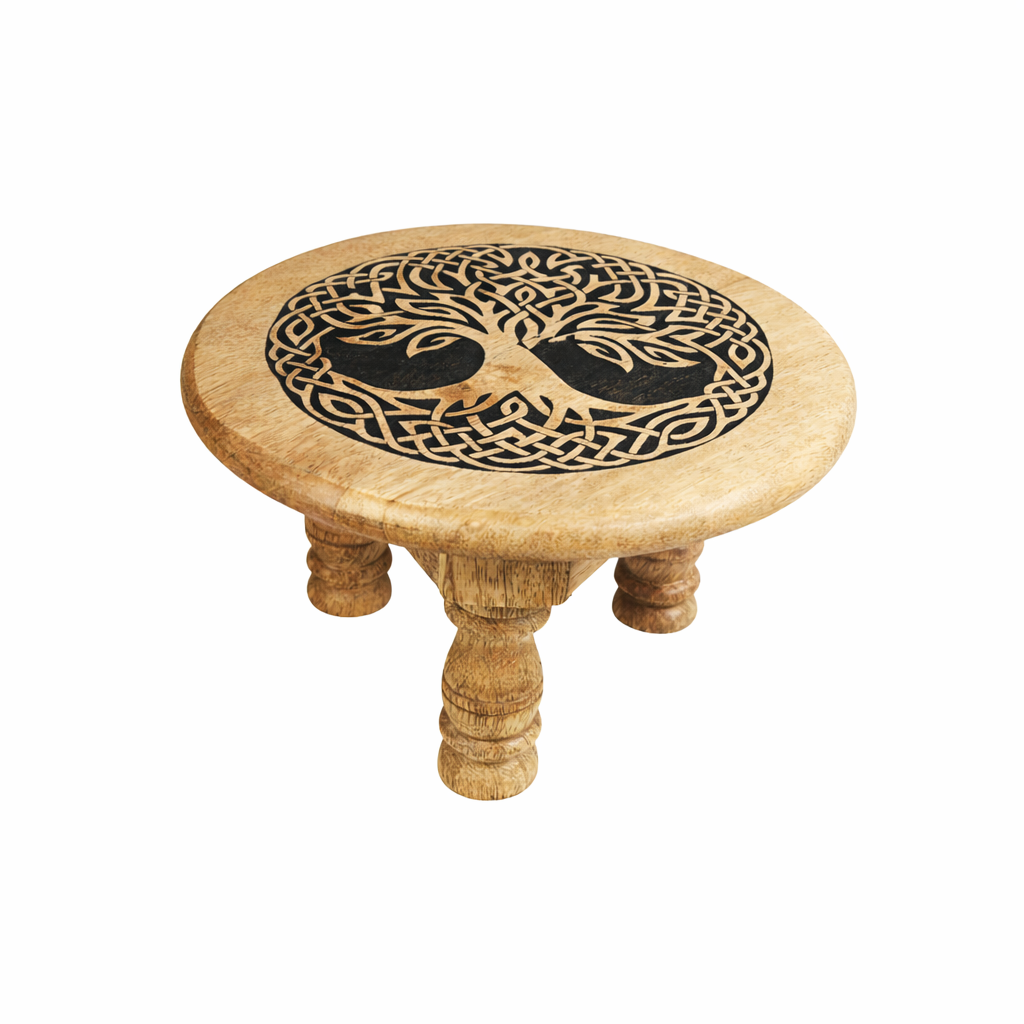 Wooden Altar Stool