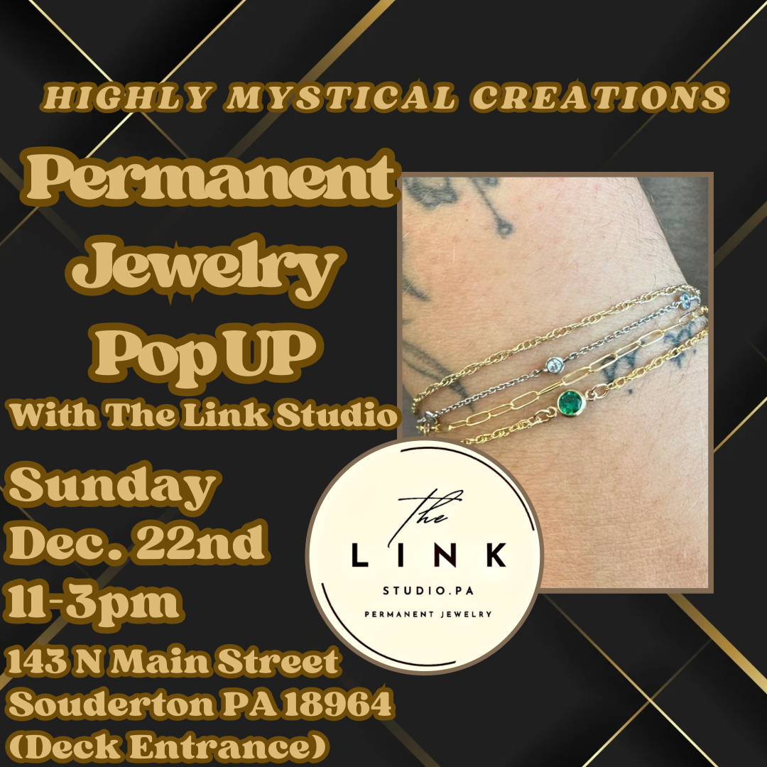 Permanent Jewelry Pop Up With The Link Studio