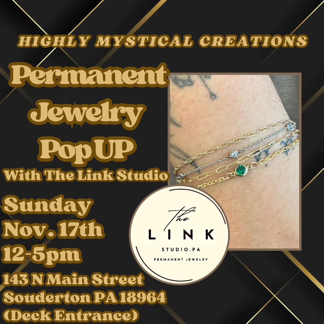 Permanent Jewelry Pop Up With The Link Studio