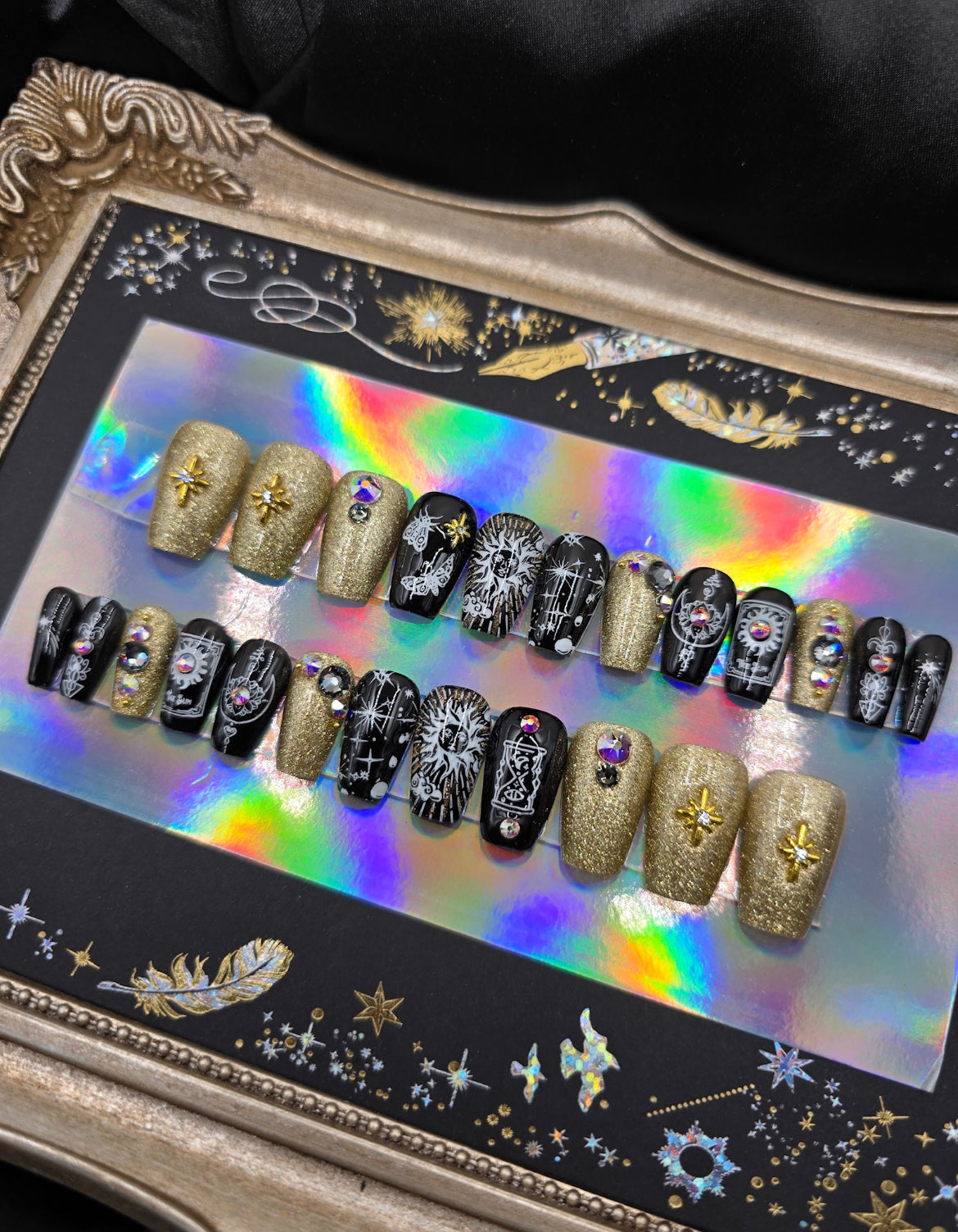 Gemini Sister Atelier Nails