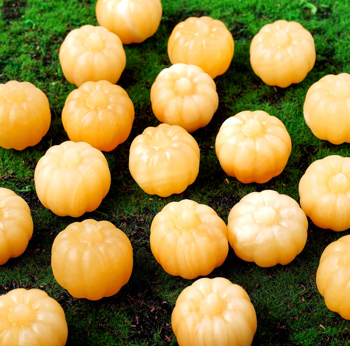 Orange Calcite Pumpkins