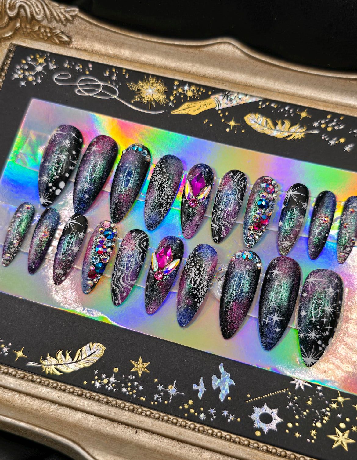 Gemini Sister Atelier Nails