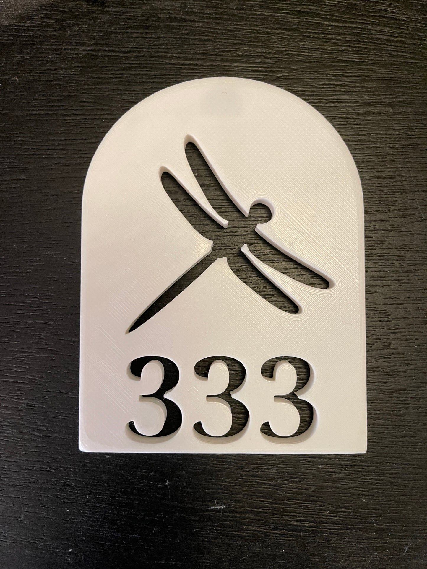 3D Printed Angel Number Sign