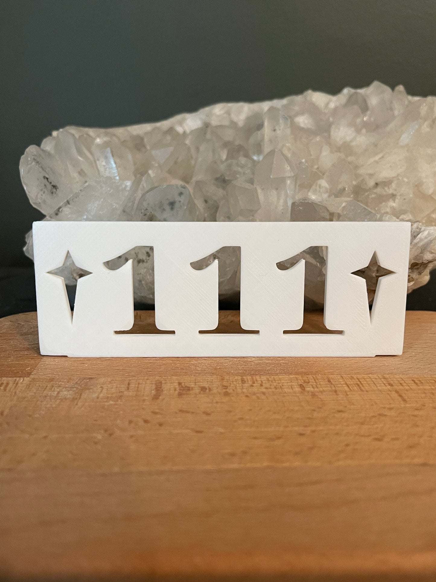 3D Printed Angel Number Sign