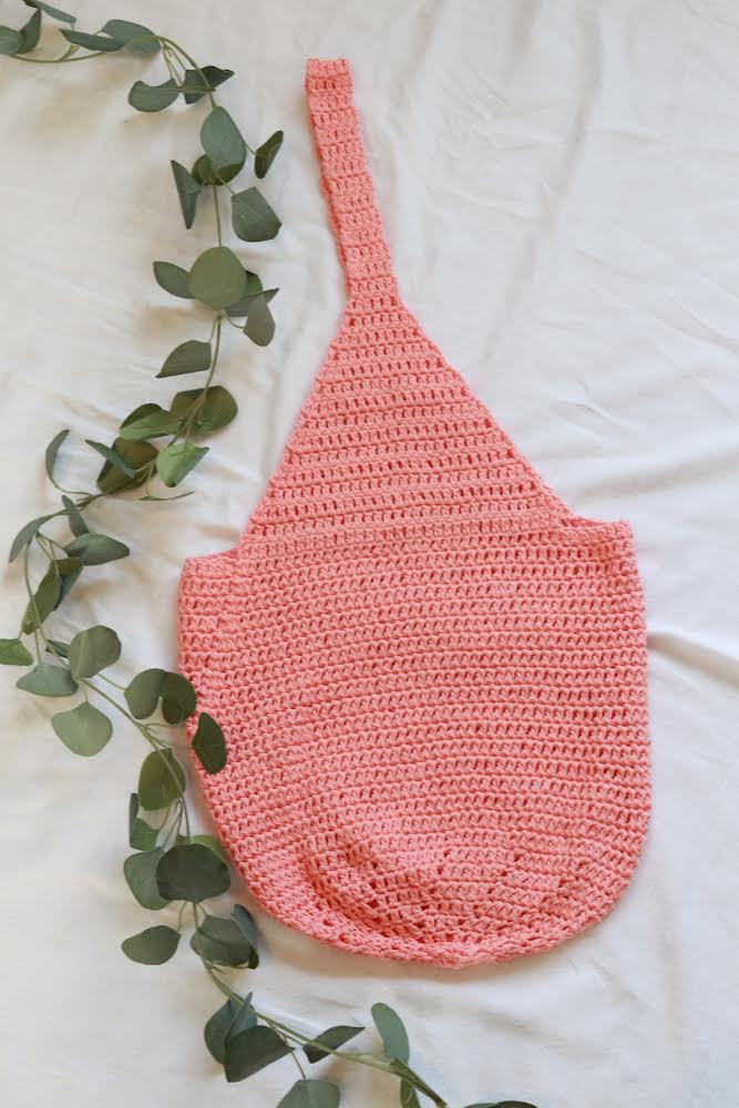 Crochet Market Slouch Bag