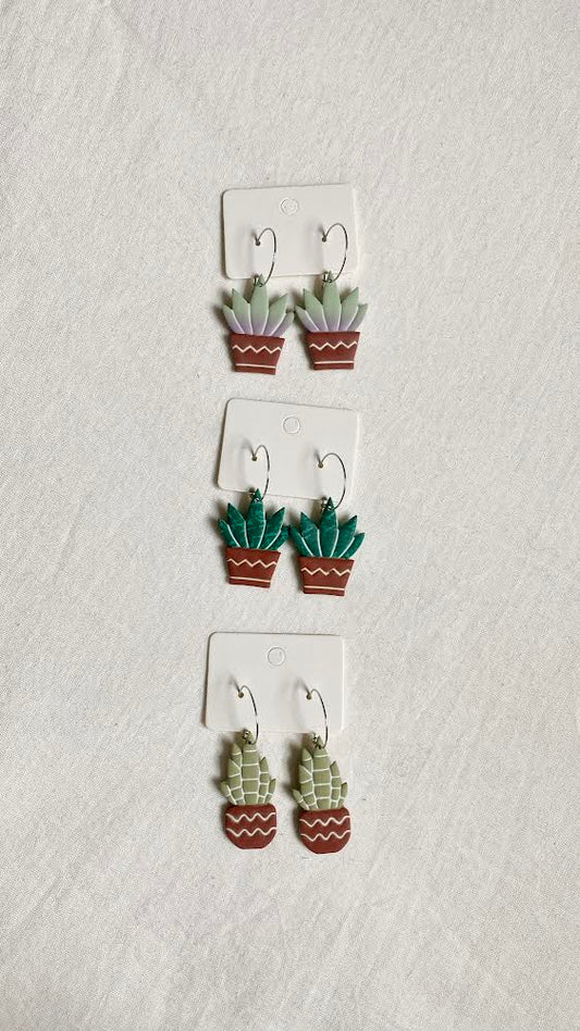 Plant Earrings