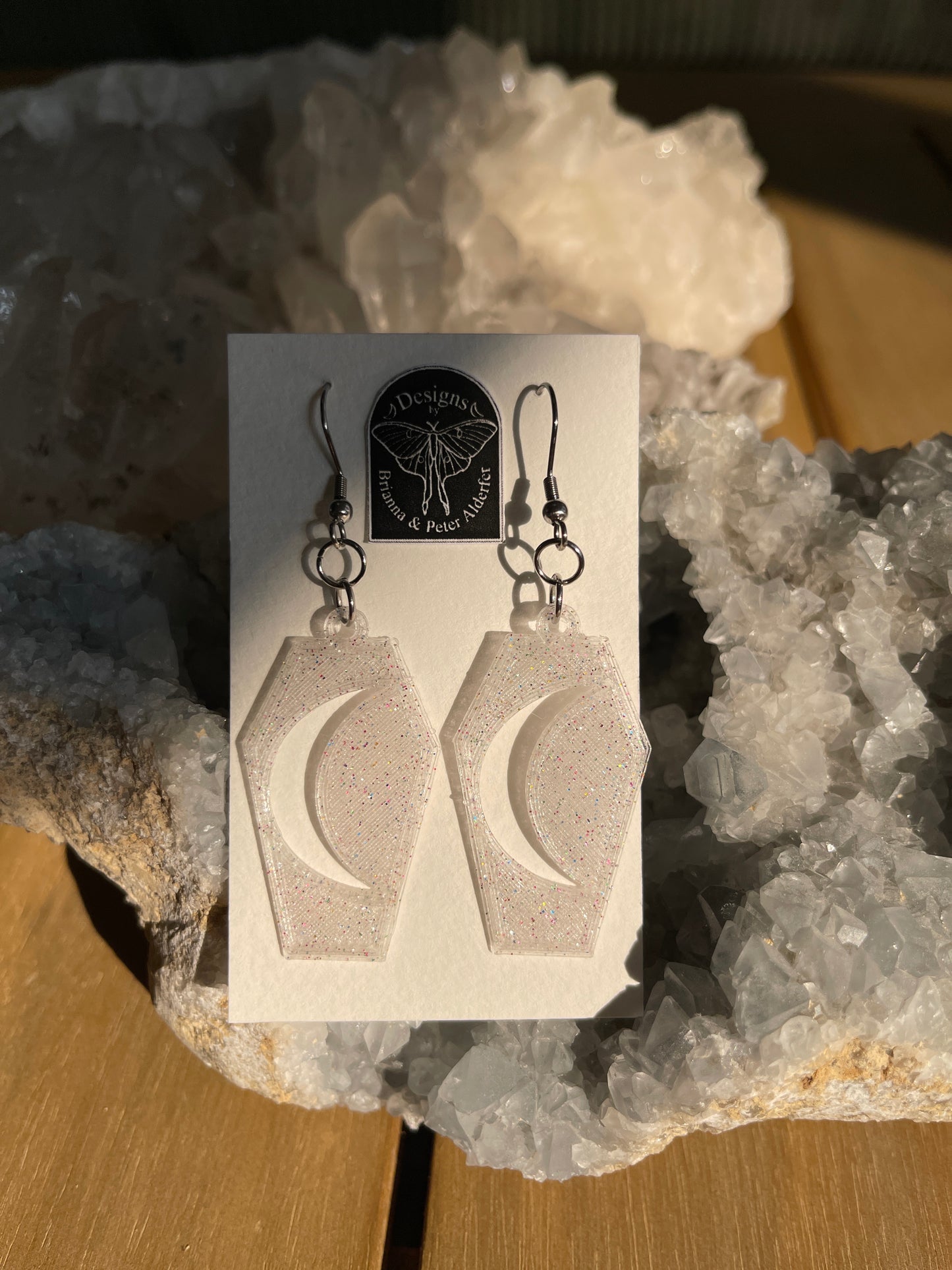 Coffin Earrings