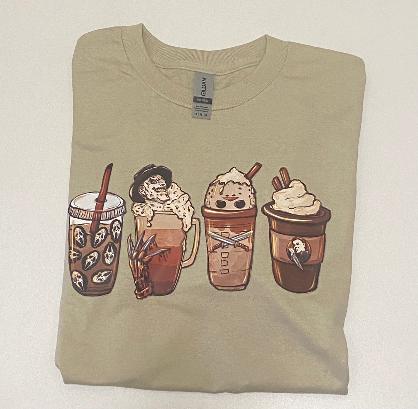 Horror Coffee Tshirt