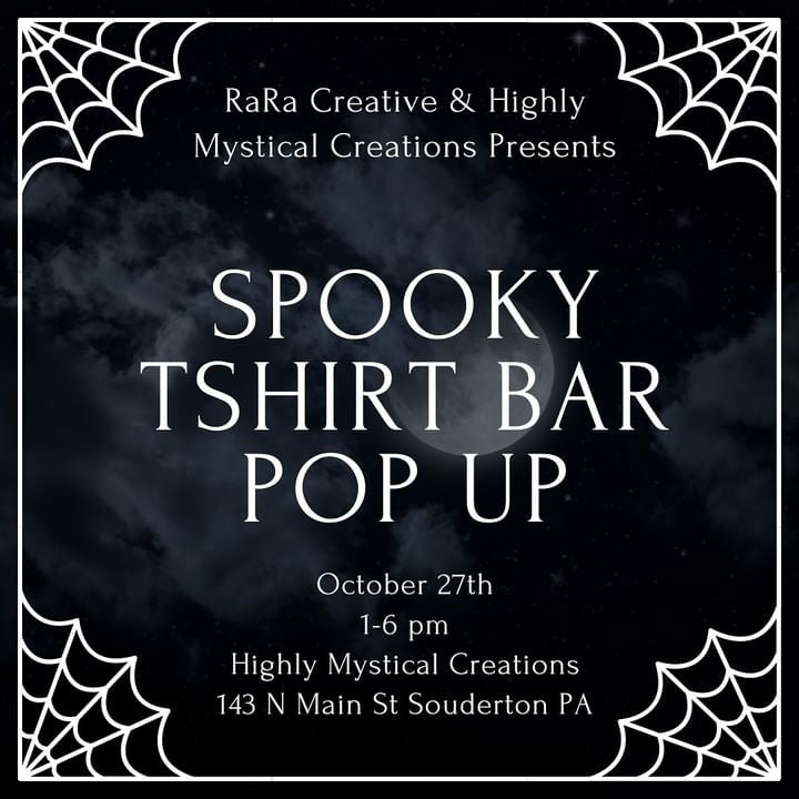 Spooky Shirt Pop Up With RaRa Creative