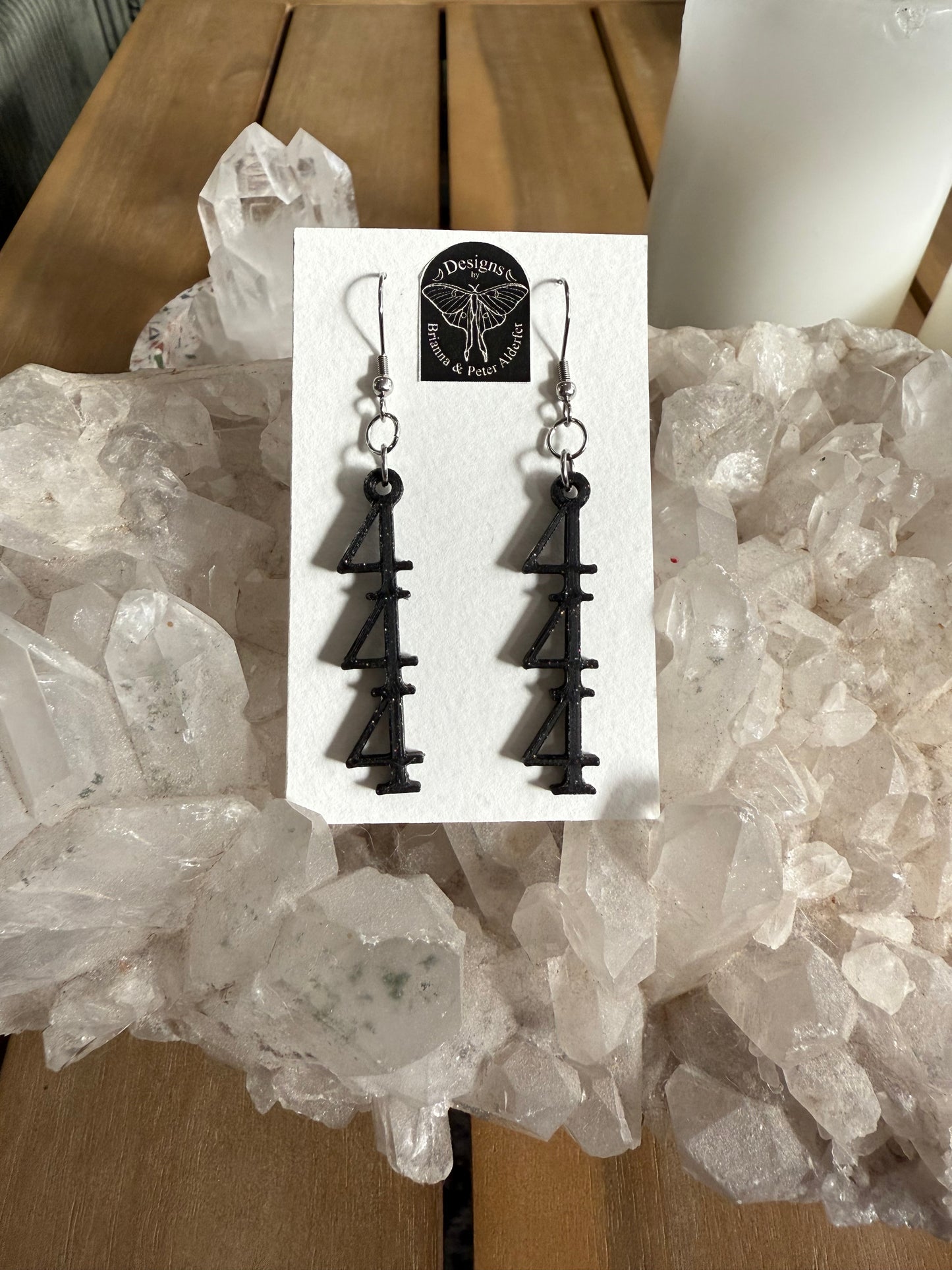 Angel Number Earrings