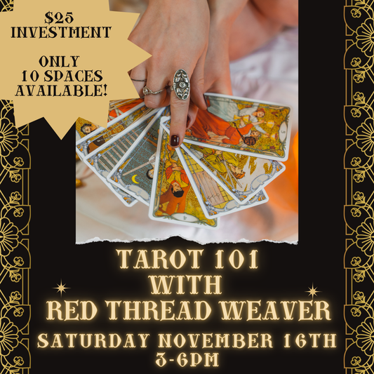 Tarot 101 With Red Thread Weaver