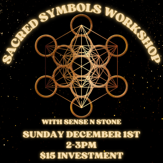 Sacred Symbols Workshop With Sense N Stone