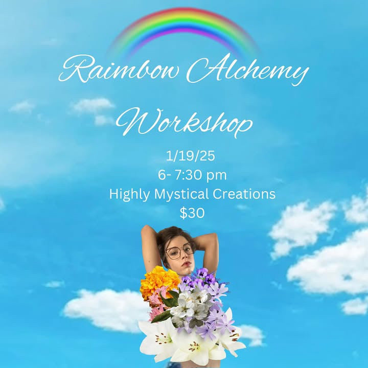 Rainbow Alchemy Workshop W/ Woman Of Wolves