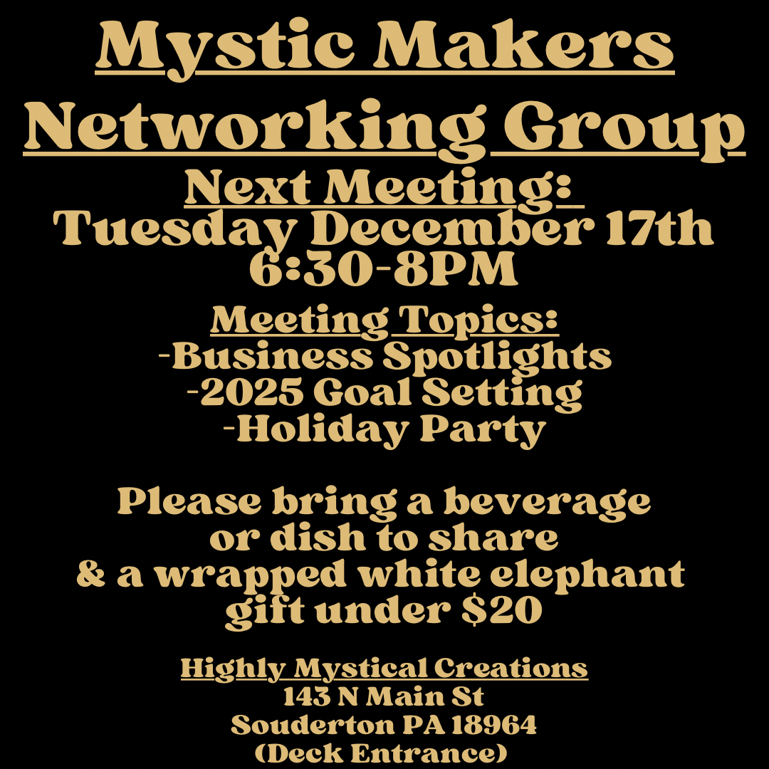 Mystical Makers Networking Group