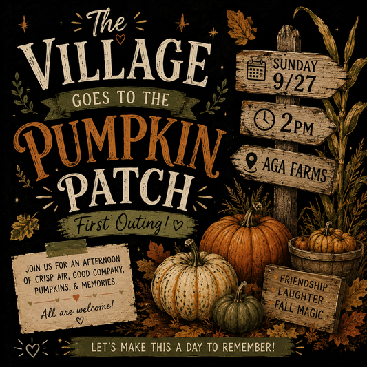 The Village Goes To The Pumpkin Patch