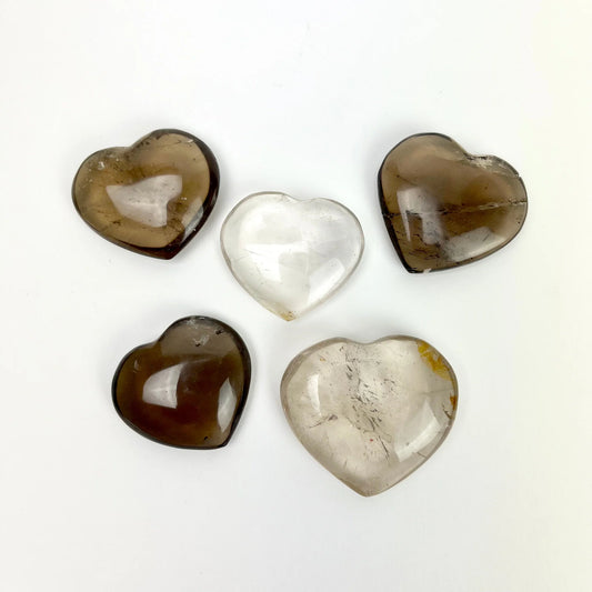 Smoky Quartz Heart