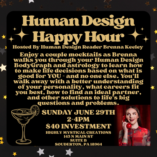 Human Design Happy Hour With Brenna Keeley